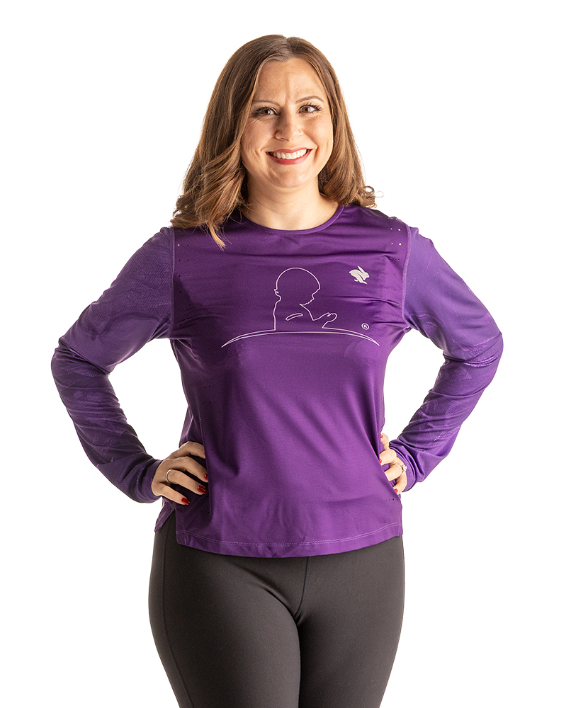 Primary image St. Jude Memphis Marathon Lilac Rabbit Tee